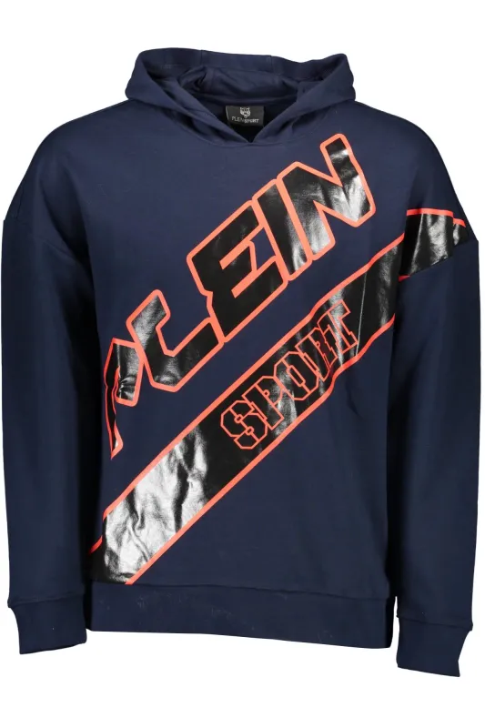 PLEIN SPORT SWEATSHIRT WITHOUT ZIP MEN BLUE sold by Siebentaschen