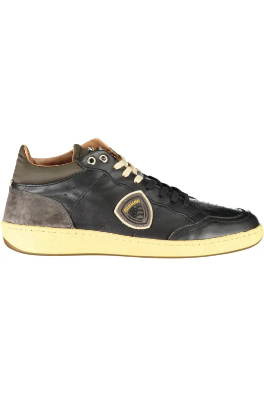 BLAUER BLACK MEN S SPORTS SHOES sold by Siebentaschen