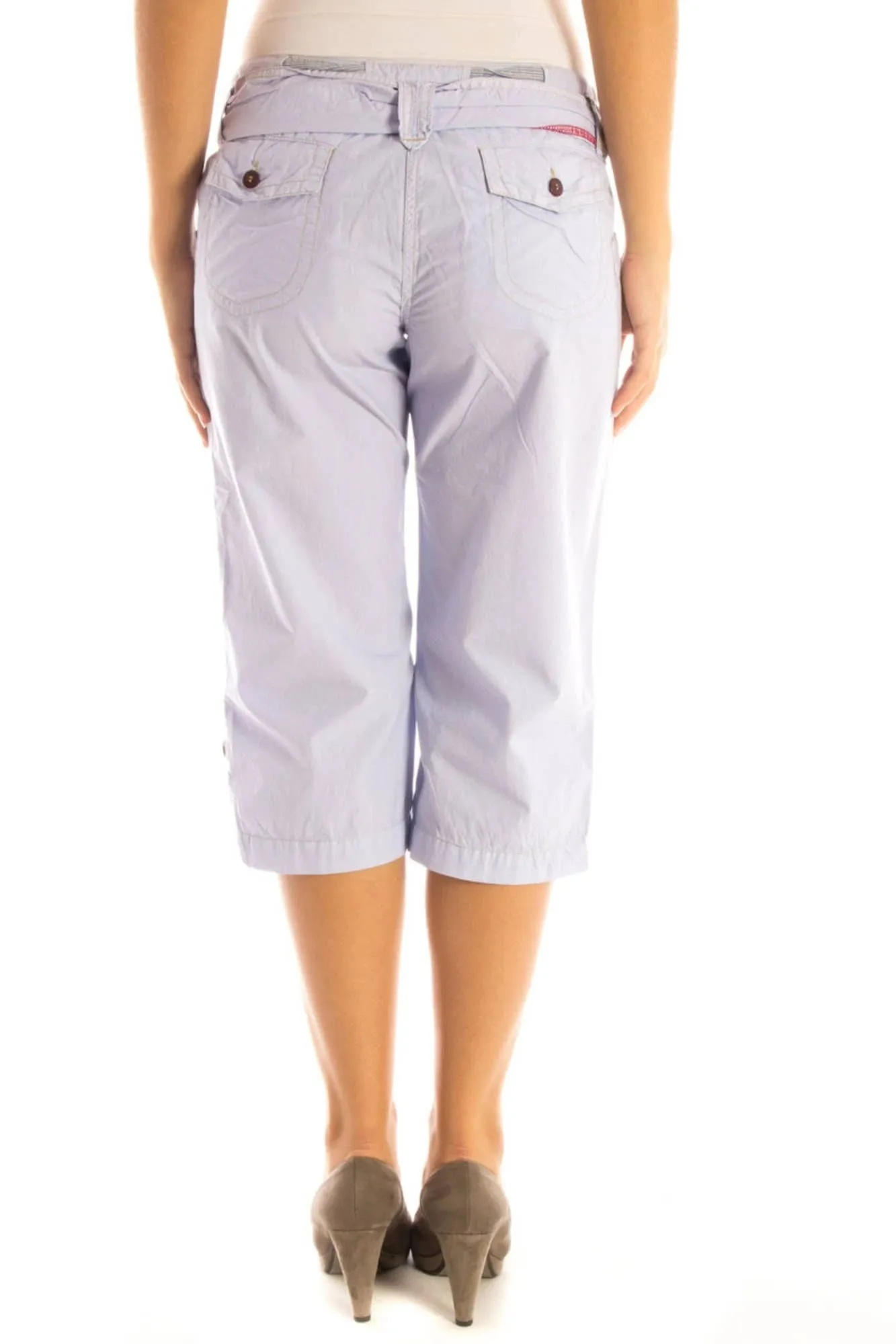 MURPHY & NYE WOMEN S PURPLE BERMUDA TROUSERS sold by Siebentaschen product image thumbnail 2