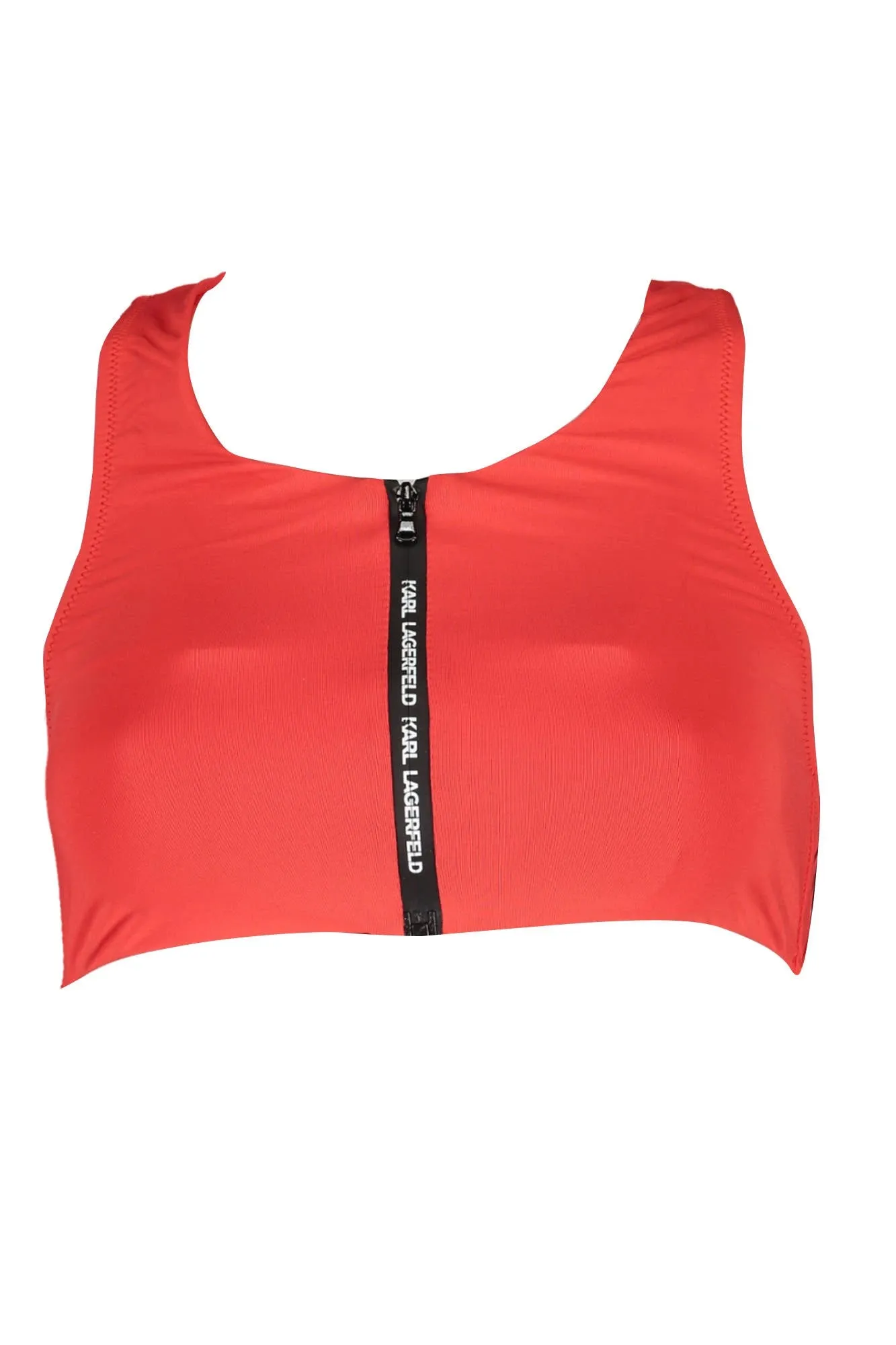 KARL LAGERFELD BEACHWEAR SWIMSUIT TOP WOMEN RED sold by Siebentaschen