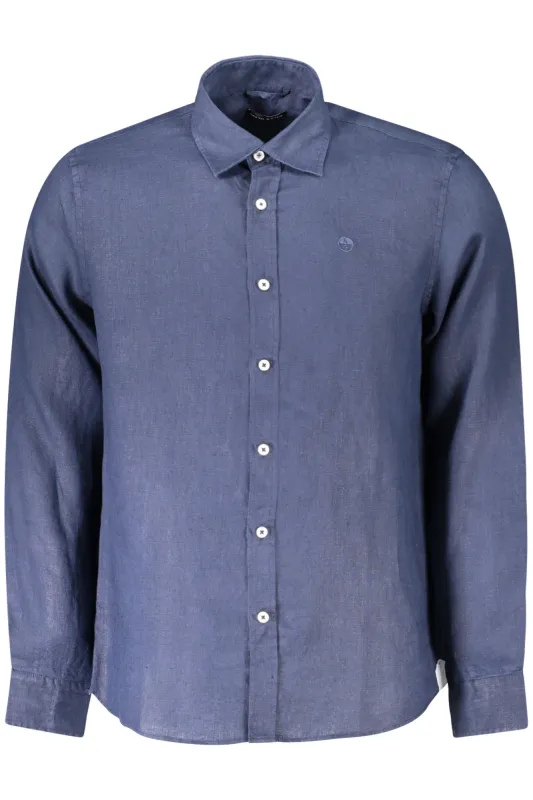 NORTH SAILS LONG SLEEVE SHIRT MEN BLUE sold by Siebentaschen