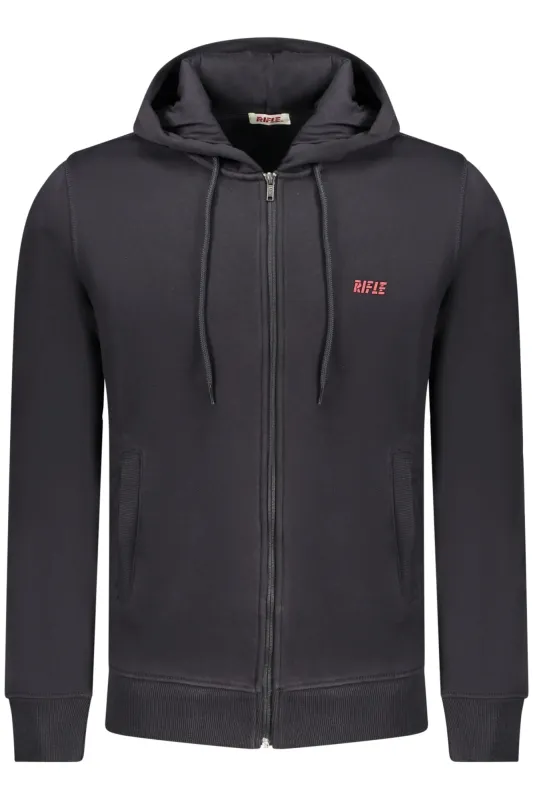 RIFLE MEN S BLUE ZIP-UP SWEATSHIRT sold by Siebentaschen