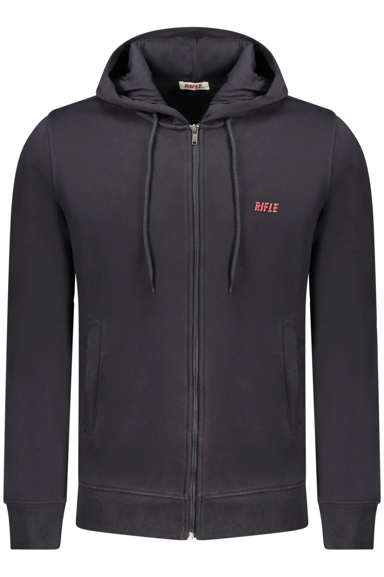 RIFLE MEN S BLUE ZIP-UP SWEATSHIRT sold by Siebentaschen