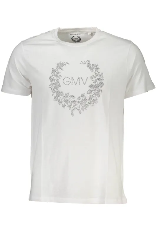 GIAN MARCO VENTURI MEN S SHORT SLEEVE T-SHIRT WHITE sold by Siebentaschen