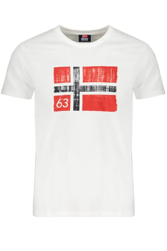 NORWAY 1963 MEN S WHITE SHORT SLEEVE T-SHIRT sold by Siebentaschen