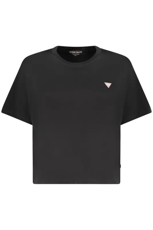 GUESS JEANS WOMEN S SHORT-SLEEVED T-SHIRT BLACK sold by Siebentaschen