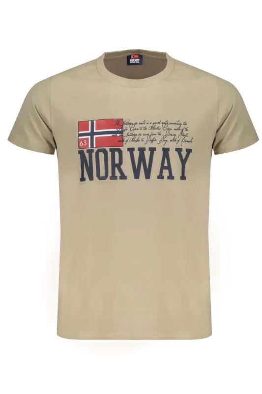 NORWAY 1963 BEIGE MEN S SHORT SLEEVE T-SHIRT sold by Siebentaschen
