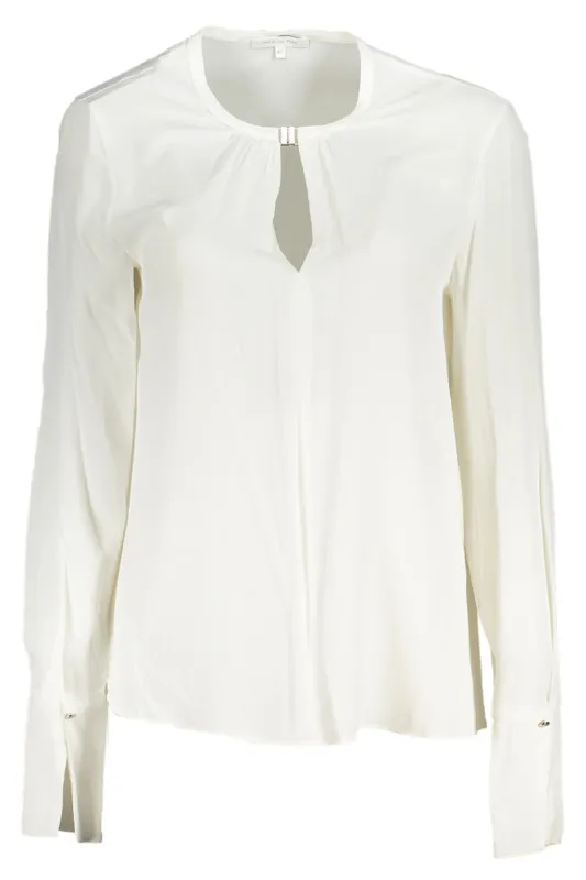 PATRIZIA PEPE WOMEN S LONG SLEEVE SHIRT WHITE sold by Siebentaschen