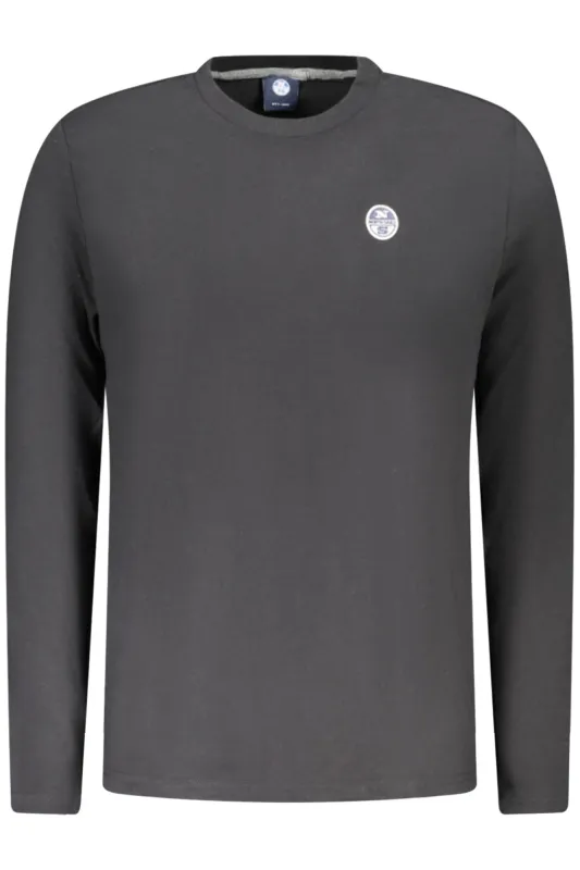 NORTH SAILS MEN S LONG-SLEEVED T-SHIRT BLACK sold by Siebentaschen