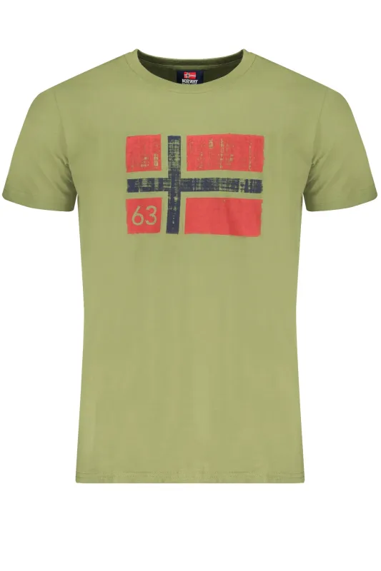 NORWAY 1963 GREEN MEN S SHORT SLEEVE T-SHIRT sold by Siebentaschen