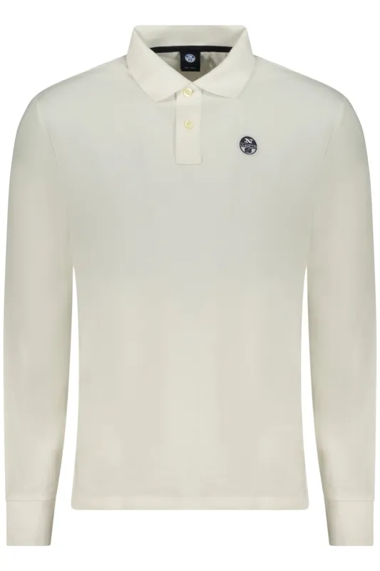 NORTH SAILS MEN S LONG-SLEEVED POLO SHIRT WHITE sold by Siebentaschen