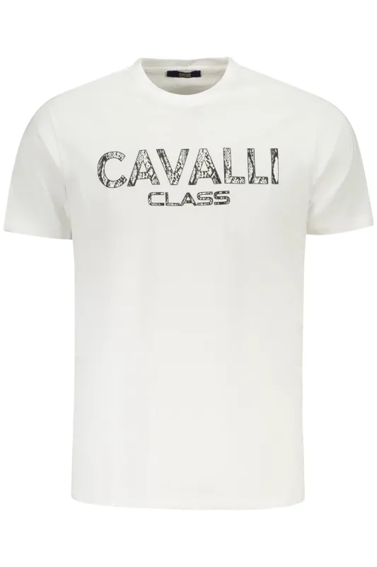CAVALLI CLASS SHORT SLEEVE T-SHIRT MEN WHITE sold by Siebentaschen