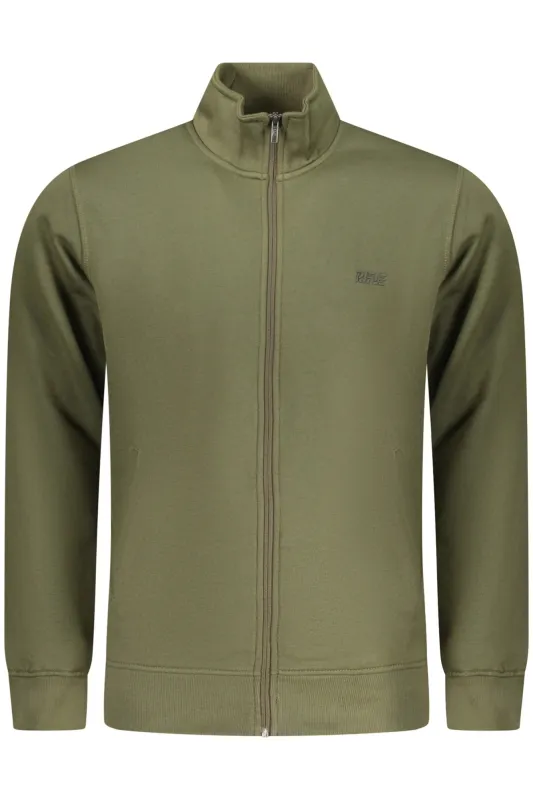 RIFLE MEN S ZIP-UP SWEATSHIRT GREEN sold by Siebentaschen