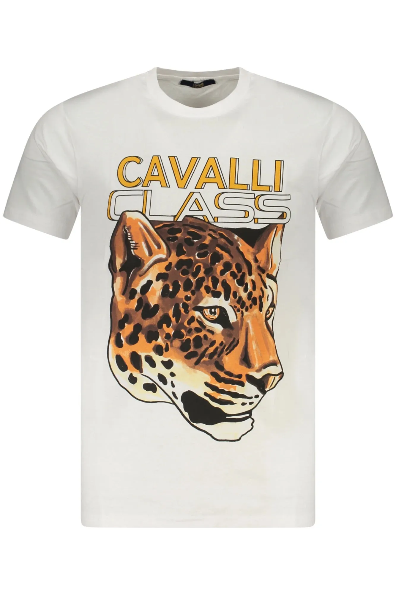 CAVALLI CLASS SHORT SLEEVE T-SHIRT MEN WHITE sold by Siebentaschen