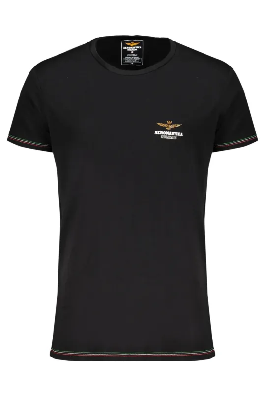 AERONAUTICA MILITARE BLACK MEN S OUTDOOR T-SHIRT made by Aeronautica Militare