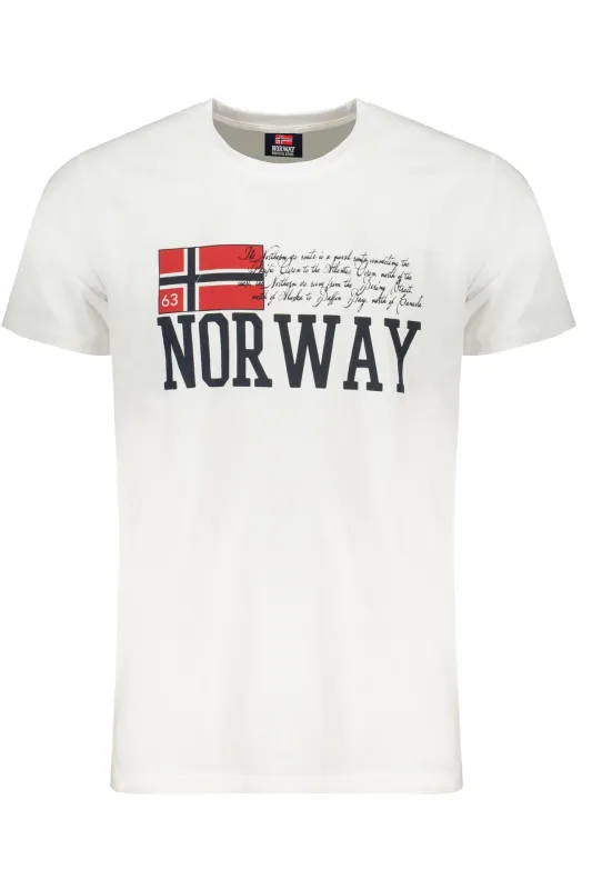 NORWAY 1963 MEN S WHITE SHORT SLEEVE T-SHIRT sold by Siebentaschen