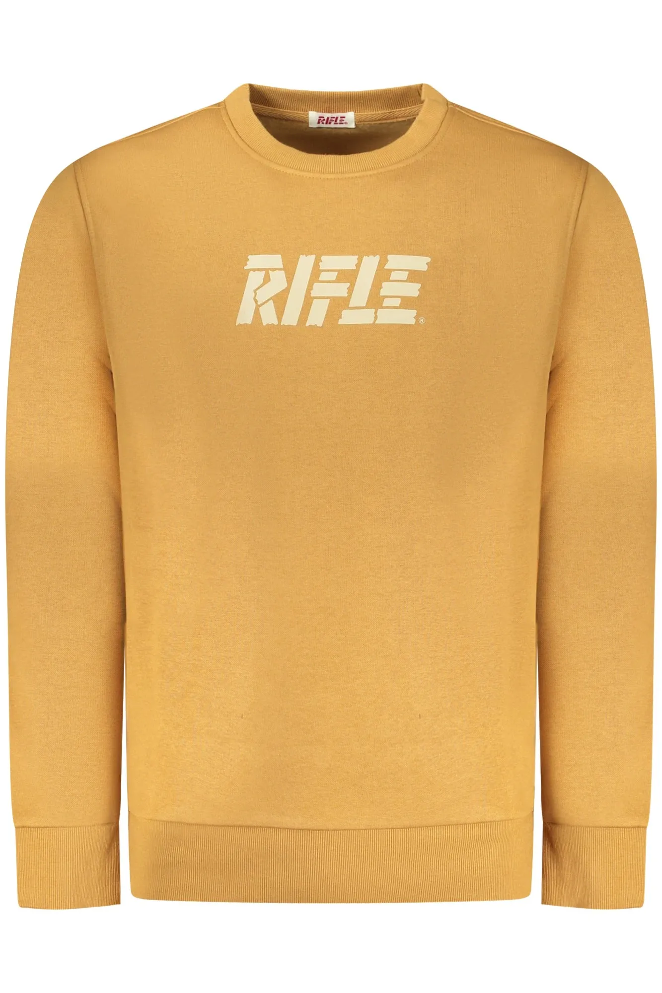 RIFLE MEN S ZIP-UP SWEATSHIRT BROWN sold by Siebentaschen