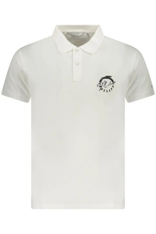 TRUSSARDI POLO SHORT SLEEVES MEN WHITE sold by Siebentaschen