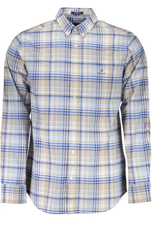 GANT MEN S LONG SLEEVE SHIRT LIGHT BLUE sold by Siebentaschen