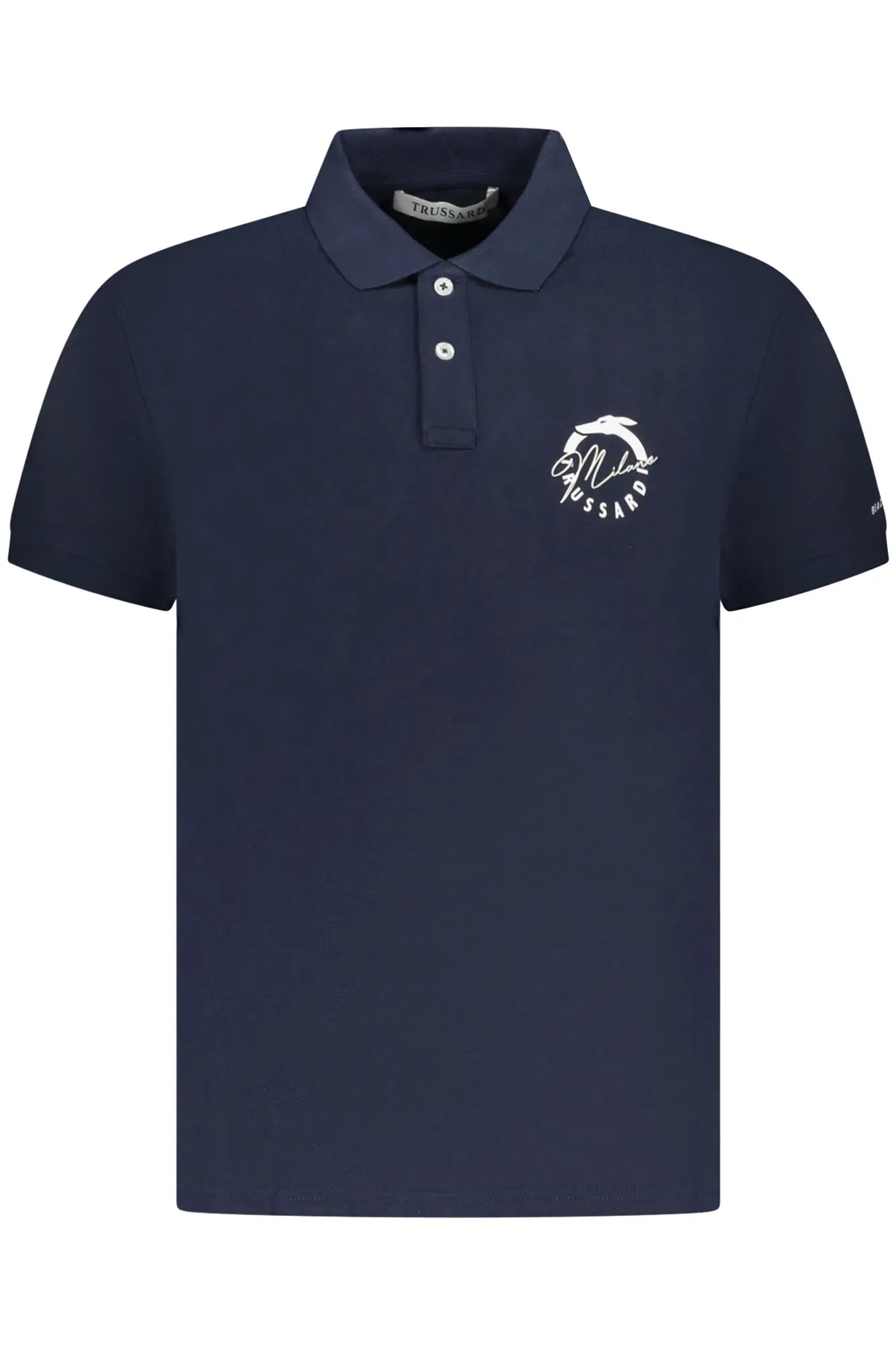 TRUSSARDI POLO SHORT SLEEVES MEN BLUE sold by Siebentaschen
