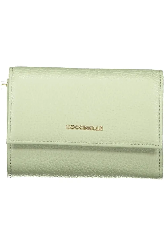 COCCINELLE WOMEN S GREEN WALLET sold by Siebentaschen