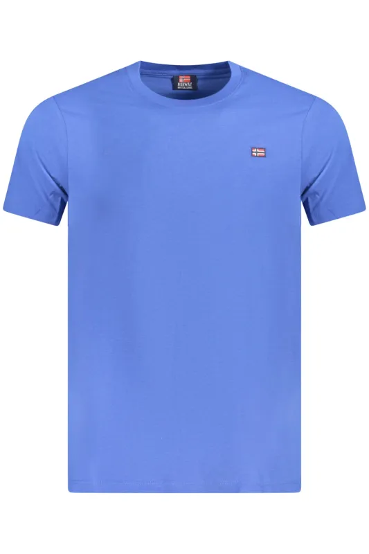 NORWAY 1963 MEN S SHORT SLEEVE T-SHIRT BLUE sold by Siebentaschen