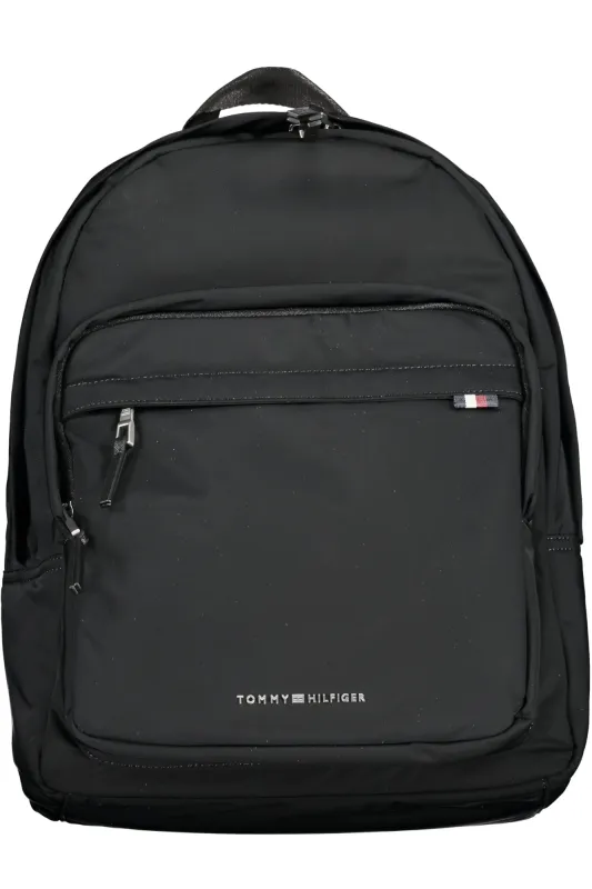 TOMMY HILFIGER MEN S BLACK BACKPACK sold by Siebentaschen
