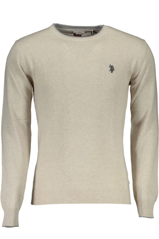 US POLO BEIGE MEN S SWEATER sold by Siebentaschen