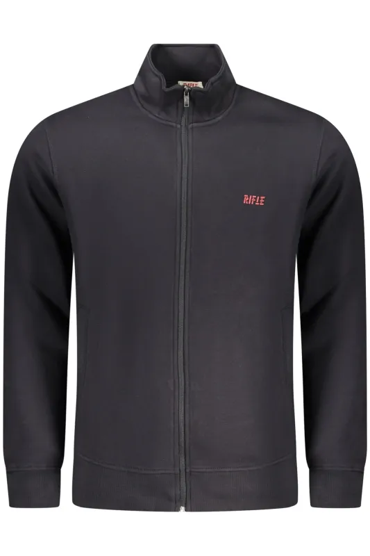 RIFLE MEN S BLUE ZIP-UP SWEATSHIRT sold by Siebentaschen