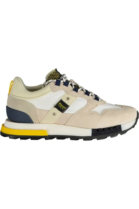 BLAUER SPORTS SHOES MEN WHITE sold by Siebentaschen