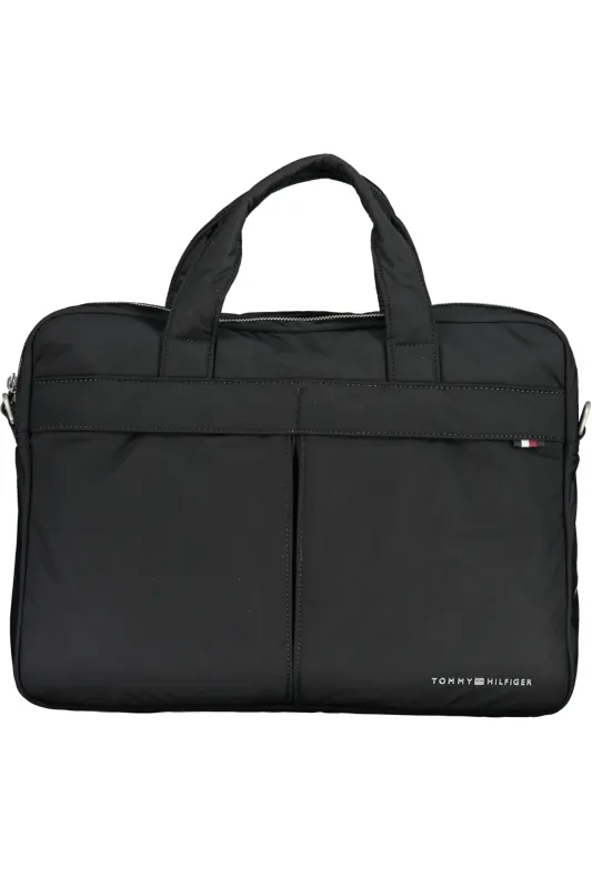 TOMMY HILFIGER BLACK MAN BRIEFCASE sold by Siebentaschen