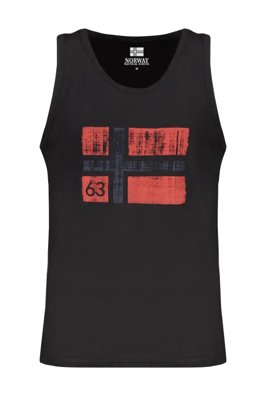 NORWAY 1963 BLACK MEN S TANK TOP sold by Siebentaschen
