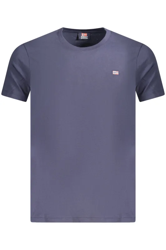 NORWAY 1963 MEN S SHORT SLEEVE T-SHIRT BLUE sold by Siebentaschen