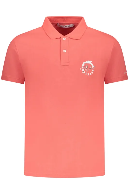 TRUSSARDI POLO SHORT SLEEVES MEN PINK sold by Siebentaschen