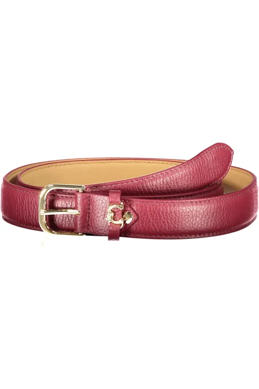 COCCINELLE WOMEN S PURPLE LEATHER BELT sold by Siebentaschen