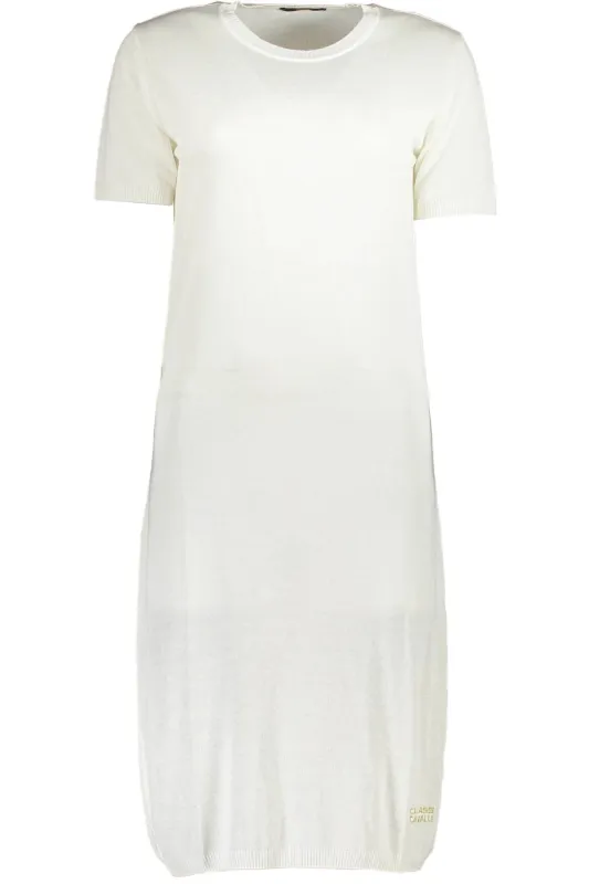 CAVALLI CLASS SHORT DRESS WOMEN WHITE sold by Siebentaschen