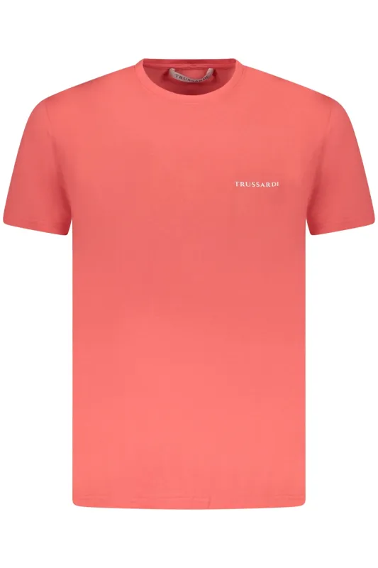 TRUSSARDI MEN S SHORT SLEEVE T-SHIRT PINK sold by Siebentaschen