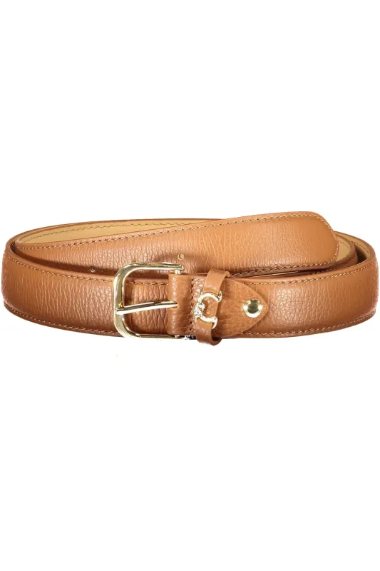 COCCINELLE WOMEN S LEATHER BELT BROWN sold by Siebentaschen