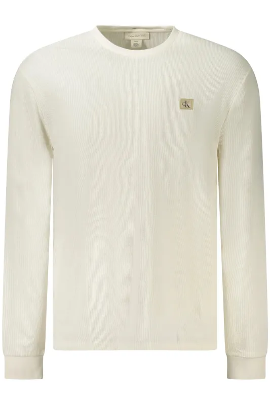 CALVIN KLEIN MEN S WHITE SWEATER sold by Siebentaschen