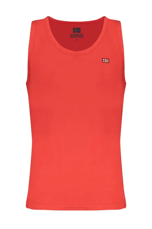 NORWAY 1963 MEN S RED TANK TOP sold by Siebentaschen
