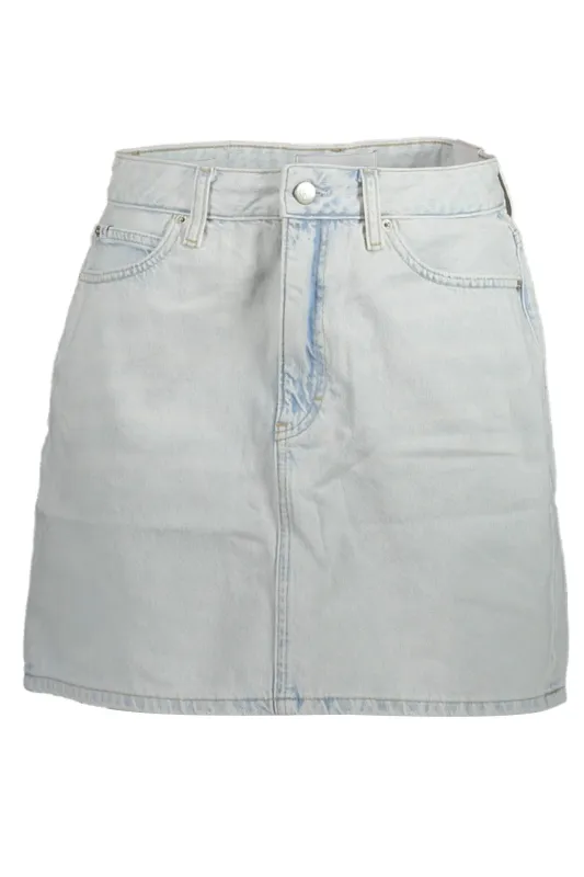 CALVIN KLEIN WOMEN S LIGHT BLUE SHORT SKIRT sold by Siebentaschen