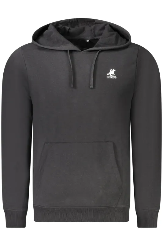 US GRAND MEN S BLACK ZIP-UP SWEATSHIRT sold by Siebentaschen