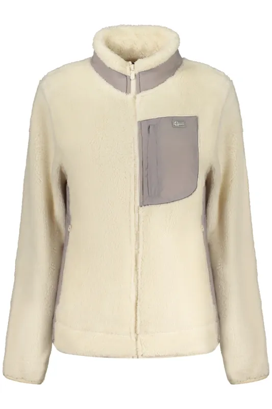 NORWAY 1963 WOMEN S WHITE ZIP-UP SWEATSHIRT sold by Siebentaschen