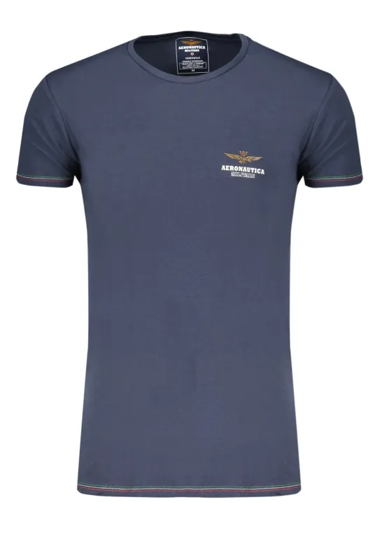 AIR FORCE MEN S OUTDOOR T-SHIRT BLUE made by Aeronautica Militare