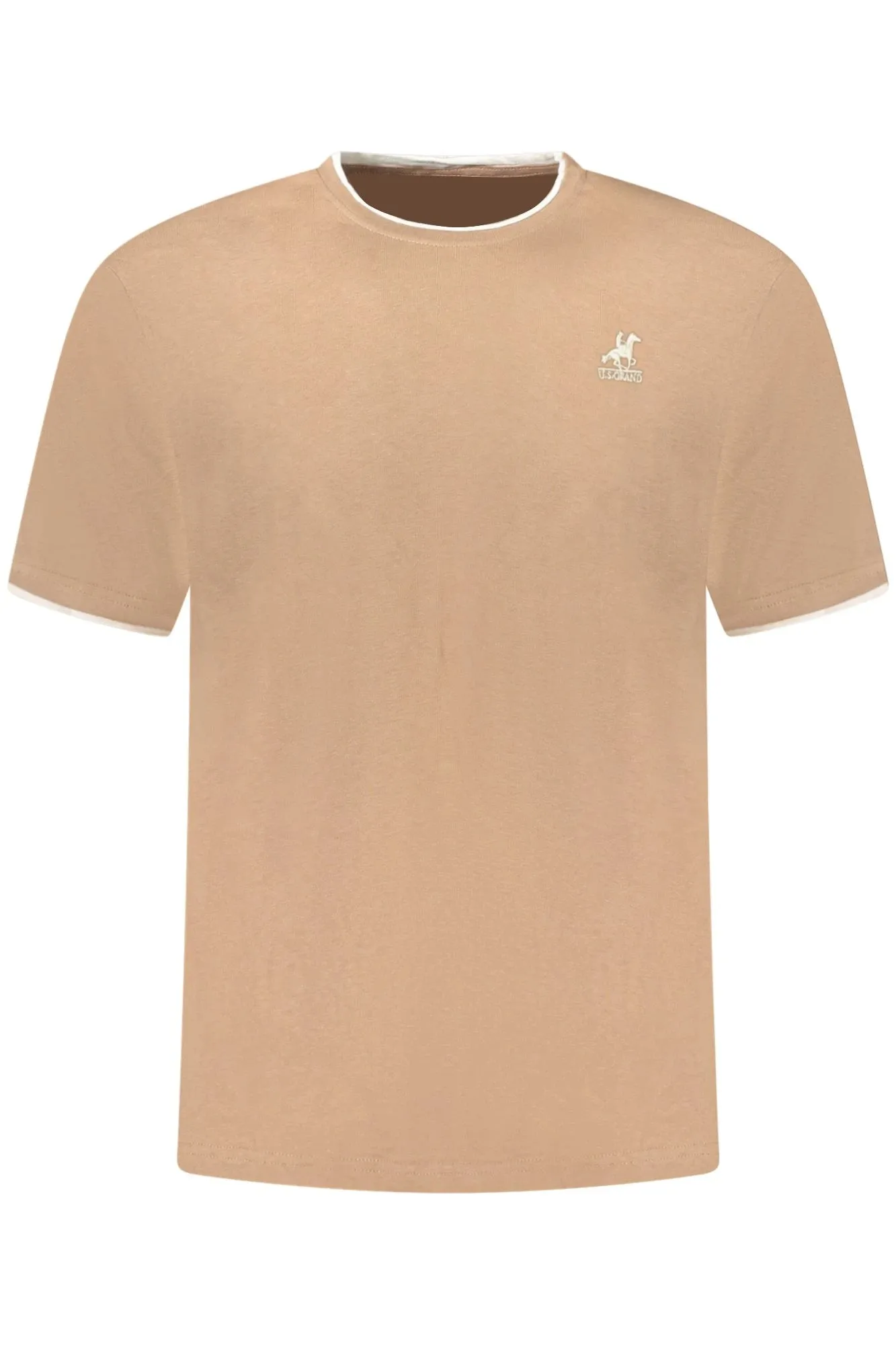 US GRAND MEN S SHORT-SLEEVE T-SHIRT BROWN sold by Siebentaschen