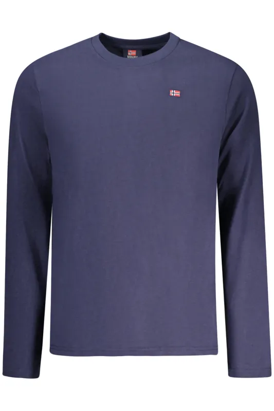 NORWAY 1963 MEN S LONG-SLEEVED T-SHIRT BLUE sold by Siebentaschen