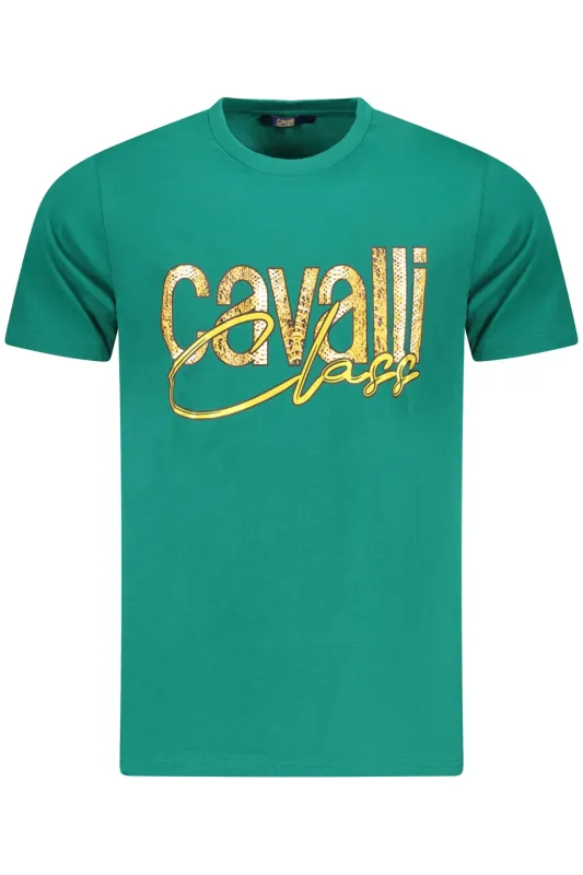 CAVALLI CLASS SHORT SLEEVE T-SHIRT MEN GREEN sold by Siebentaschen