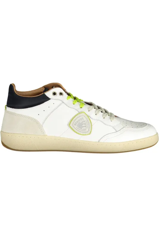 BLAUER SPORTS SHOES MEN WHITE sold by Siebentaschen