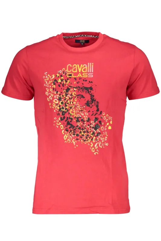 CAVALLI CLASS SHORT SLEEVE T-SHIRT MEN RED sold by Siebentaschen