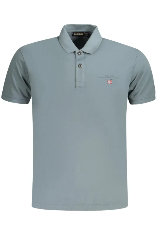 NAPAPIJRI POLO SHORT SLEEVES MEN GREY sold by Siebentaschen